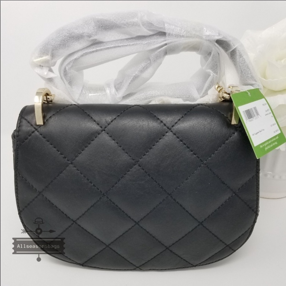 🔽Nwt leather Kate spade Emerson leather crossbody - Picture 6 of 8